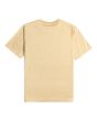 Camiseta de manga corta Billabong Pacifico beige estampado pecho para hombre posterior