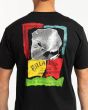 Hombre con Camiseta de manga corta Billabong Ripped Negra estampado espalda