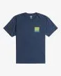 Camiseta de manga corta Billabong Stamp color Denim para hombre