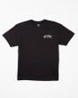 Camiseta de manga corta Billabong Theme Arch negra para hombre 