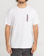 Hombre con camiseta de manga corta Billabong Tribal Dance blanca