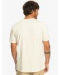 Hombre con Camiseta de manga corta con bolsillo Quiksilver Surfadelica Stripe blanca espalda