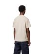 Hombre con Camiseta Carhartt WIP American Script T-Shirt beige Natural posterior