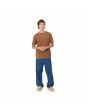 Hombre con camiseta orgánica de manga corta Carhartt WIP Brown Ducks Marrón corte holgado