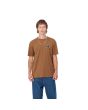 Hombre con camiseta orgánica de manga corta Carhartt WIP Brown Ducks Marrón