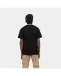 Hombre con Camiseta de manga corta Carhartt WIP Chase Negra con logo dorado posterior