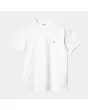 Camiseta holgada de manga corta Carhartt WIP Chase blanca con logo dorado para hombre