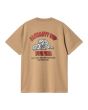Camiseta de manga corta Carhartt WIP Super Tired Marrón para hombre