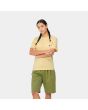 Mujer con Camiseta de manga corta con bolsillo Carhartt WIP W' Pocket T-Shirt Citron amarilla