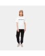 Mujer con camiseta de manga corta Carhartt WIP Script blanca frontal