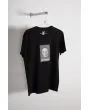 Camiseta de manga corta Christenson Cigar Box Skull negra para hombre lateral