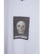 Camiseta de manga corta Christenson Cigar Box Skull negra para hombre logo