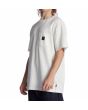 Hombre con camiseta de manga corta DC Shoes DC 1994 blanca lateral