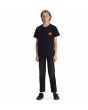 Niño con Camiseta de manga corta DC Shoes Burner Boy Negra frontal