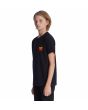 Niño con Camiseta de manga corta DC Shoes Burner Boy Negra lateral