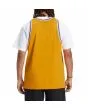 Hombre con camiseta de baloncesto DC Shoes Showtime Jersey Amarilla espalda