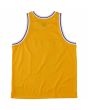 Camiseta sin mangas DC Shoes Showtime Basketball Jersey Saffron para hombre posterior