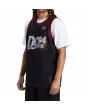 Hombre con Camiseta de baloncesto DC Shoes Starz 94 Jersey Negra lateral