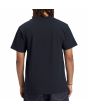 Hombre con camiseta de manga corta DC Shoes Worldwide Fav Azul Marino posterior
