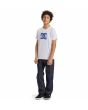 Niño con Camiseta de manga corta DC Shoes DC Star Fill Blanco-Camo ajuste