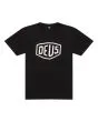 Camiseta de manga corta Deus Ex Machina Shield SS negra para hombre