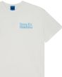 Camiseta de manga corta Deus Ex Machina Plenty Good Vintage White para hombre serigrafía pecho