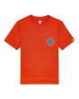 Camiseta de manga corta Element Brand Seal BP para niño naranja frontal 