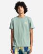 Hombre con camiseta de manga corta Element Burkett verde