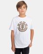 Niño con camiseta de manga corta Element Cheetos Icon blanca