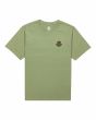 Camiseta orgánica de manga corta Element Hills verde para hombre