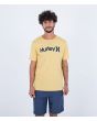 Hombre con Camiseta de manga corta Hurley Everyday One and Only Solid Amarilla