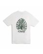 Camiseta de manga corta Florence Marine X Leaf Blanca para hombre posterior