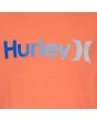Camiseta de manga corta Hurley Boys HRLB One and Only Mango para niños de 6-14+ años logo