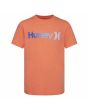 Camiseta de manga corta Hurley Boys HRLB One and Only Mango para niños de 6-14+ años