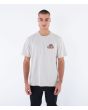 Hombre con Camiseta de manga corta Hurley Everyday Built Bone