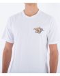 Hombre con Camiseta de manga corta Hurley Everyday Stokin Blanca gráfico delantero