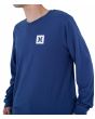 Hombre con camiseta de manga larga Hurley Everyday The Box Azul Marino logo Icon