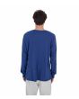 Hombre con camiseta de manga larga Hurley Everyday The Box Azul Marino posterior