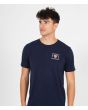 Hombre con camiseta Hurley Everyday Washed Bengal azul marino frontal