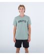 Hombre con camiseta de manga corta Hurley H2O Dri Authentic verde