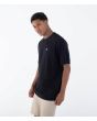Hombre con camiseta de manga corta Hurley Icon Negra lateral