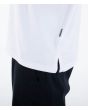 Hombre con Camiseta de manga corta Hurley Kai Tiki Blanca etiqueta lateral