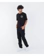 Hombre con Camiseta de manga corta Hurley Sider BP Negra ajuste oversize