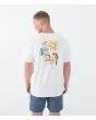 Hombre con Camiseta de manga corta Hurley Youcan Tucan Blanco Hueso