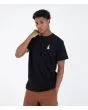 Hombre con Camiseta de manga corta Hurley Nazare Lithse Negra frontal