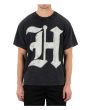 Hombre con camiseta de manga corta Hurley Travis Barker Big H Negra