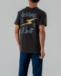 Hombre con camiseta de manga corta Lightning Bolt ​​Big Bolt SS negra
