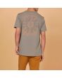 Hombre con Camiseta de manga corta Lightning Bolt Energy Board Gris posterior