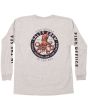 Camiseta de manga larga Salty Crew Deep Reach gris para niño