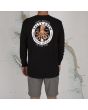 Hombre con camiseta de manga larga Salty Crew Deep Reach negra 